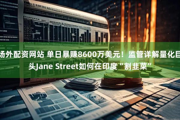 场外配资网站 单日暴赚8600万美元！监管详解量化巨头Jane Street如何在印度“割韭菜”